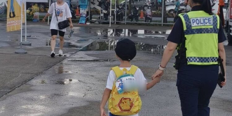 西屯區中央公園舉辦  2024烏龍派出所歡樂路跑活動