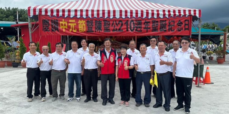 仁裡萬善廟舉辦萬福普渡中元祭 2200臺斤白米助力災後民眾關懷活動