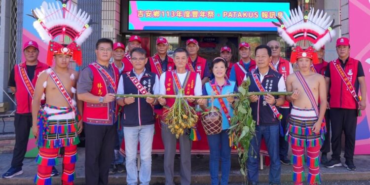 吉安鄉那荳蘭部落勇士報訊息 游淑貞勉青年創新承擔原民文化