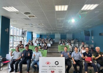 明志科大與智慧烘豆機設計 產學合作成果發表