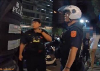 深夜街頭酒醉鬧事  中警動員31人火速壓制
