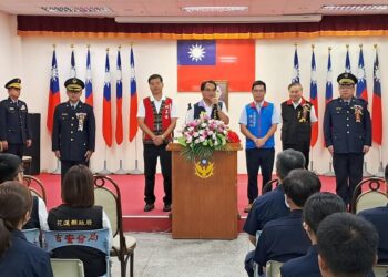 花蓮縣警察局吉安分局 今舉行新任分局長交接布達典禮
