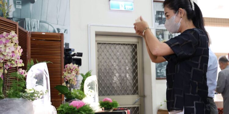 草屯慈濟吉祥祈福會 許縣長獻供推廣蔬食愛地球 草屯慈濟吉祥祈福會 許縣長獻供推廣蔬食愛地球