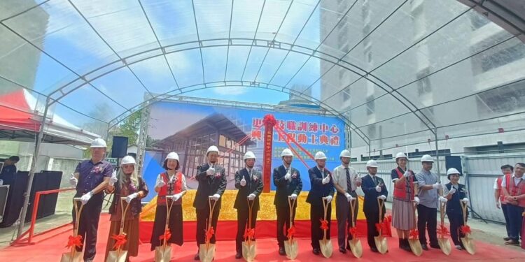 財團法人台灣基督教主愛之家輔導中心更生技職訓練中心興建工程動土典禮