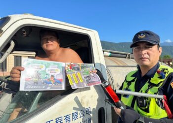 遏止大型車違規 新城警強化宣導及執法力度