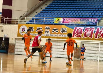 青少年五人制足球吳鳳科大開踢　14支國際隊伍比拚