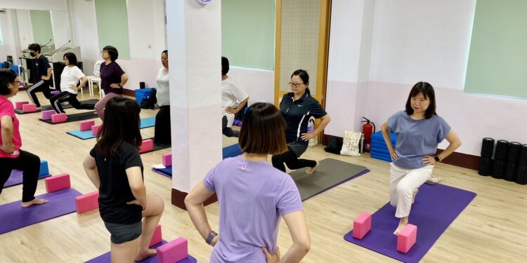 預防長輩肌少失能　嘉市培育15名瑜珈種子師資