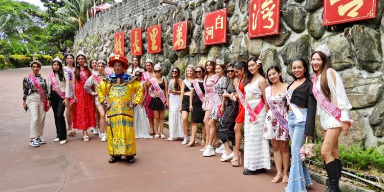 2024臺南關子嶺溫泉美食節 觀光邀請世界美顏小姐 台灣萬里長城拍照打卡當網紅 2024臺南關子嶺溫泉美食節 觀光邀請世界美顏小姐 台灣萬里長城拍照打卡當網紅