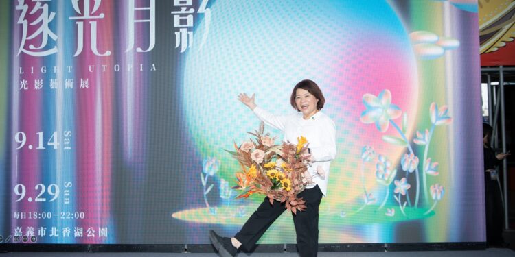 「2024光織影舞」即將登場　 黃敏惠邀遊光影桃花源