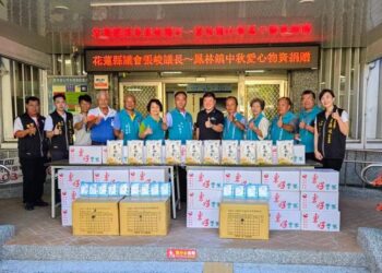 中秋前夕的關懷：張峻議長捐贈物資 鳳林鎮展現團結力量