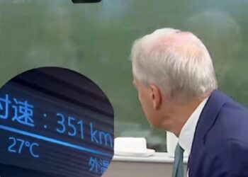 挪威首相乘高鐵 台灣年輕人說出體驗大陸高鐵初體驗
