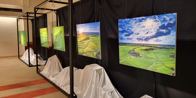 李知灝空拍紀錄寶珠湖之美　結合AI策展分享