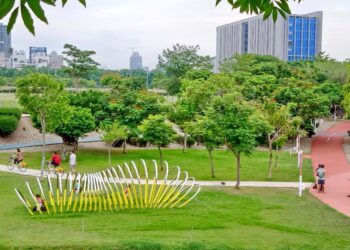 水湳中央公園公共藝術  綠野遊蹤連奪3項國際設計競賽金獎