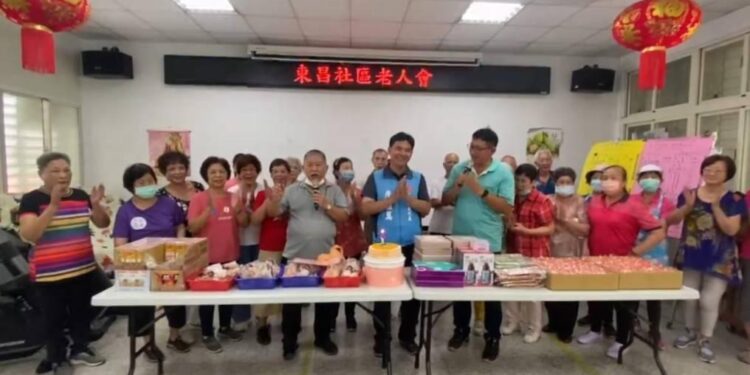 溫馨慶生會：花蓮吉安鄉東昌老人會共度快樂時光