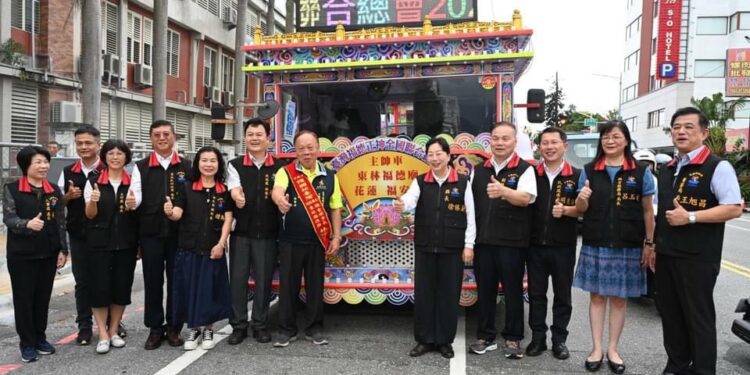 35尊福德正神全臺遶境圓滿 花蓮縣長徐榛蔚接駕祈福縣境平安