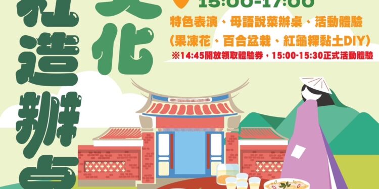 中市社造多元文化齊發 山海屯城成果展趣味無限 中市社造多元文化齊發 山海屯城成果展趣味無限