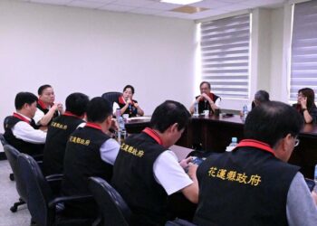 山陀兒颱風移動路徑緩慢 花蓮縣政府確實掌握資訊全力防災 徐榛蔚籲鄉親提高警覺