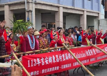 游淑貞全力支持部落傳統祖靈祭儀 協助東昌里漏部落高規格辦理盛典