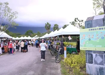 花東縱谷大露營活動盛大展開 花蓮縣政府歡迎所有旅客到「鳳林生態遊憩區」 沉浸自然 感受山海之美