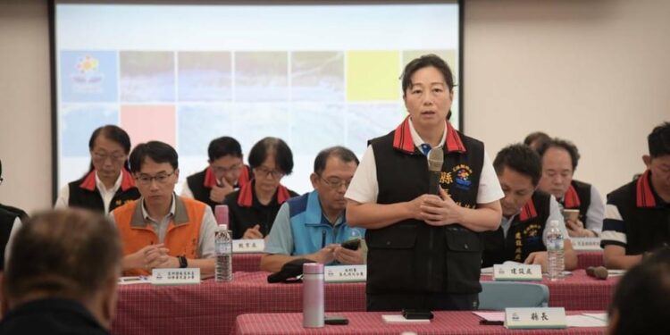 花蓮縣長徐榛蔚出席光復鄉、萬榮鄉基層座談會 感謝鄉親全力配合防颱措施 再次呼籲中央給花蓮一條安全的路