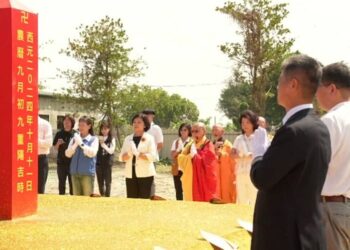 雲林知恩寺新建動土祈福   法喜充滿共創佛法聖地