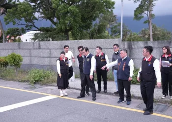 縣府、立委𢹂手爭取6000萬補助改善花73-1、花75及花83線道 煥新道路品質助力觀光與交通安全