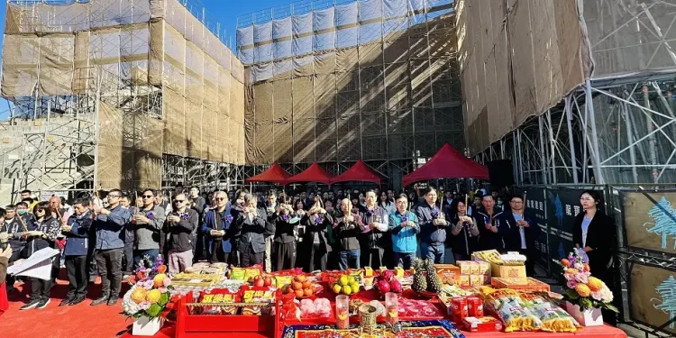 化小愛為大愛 東勢閱讀新據點許良宇圖書館上梁預計114年啟用 化小愛為大愛 東勢閱讀新據點許良宇圖書館上梁預計114年啟用