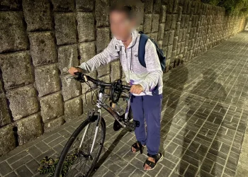 深夜滿頭汗牽著卡打車 警查出失蹤人口助返家