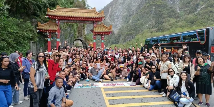 花蓮永續觀光補助奏效 吸引600多名印尼遊客分批來訪