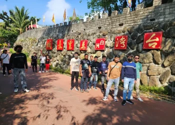 中華隊奪冠軍 白河萬里長城免費入園  遊客拍照打卡當網紅