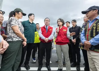 副總統赴花蓮勘察農民災損情形 盼部落早日恢復正常生活
