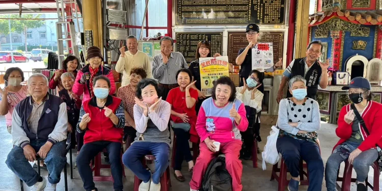 何德里福德祠舉辦 與騙子說掰掰宣導活動