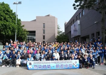 臺中文化志工成果豐碩 屯藝夫妻檔同獲一等獎　 葫蘆墩藍染藝術好吸睛