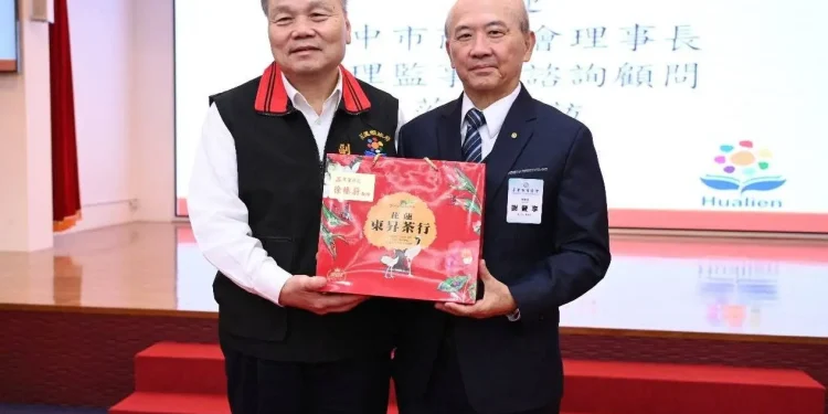 花蓮縣政府感謝台中市商業會支持 用行動力挺花蓮震後經濟與商業重建