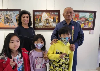 用畫愛鄉土    第三屆「新港媽祖心 藝術國際情」開展