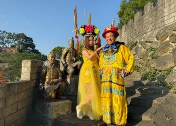 台灣白河萬里長城  開封府一側特別規劃  18禁紅燈區街景