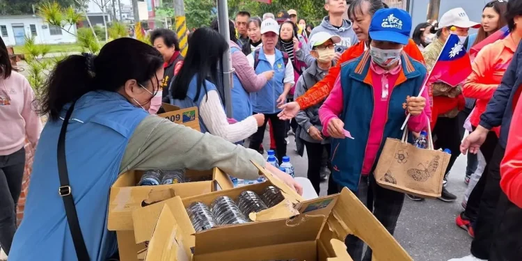 真心愛壽豐 壽豐大躍升》壽豐鄉公所於豐山德洛部落舉行114年新年升旗典禮與健走活動