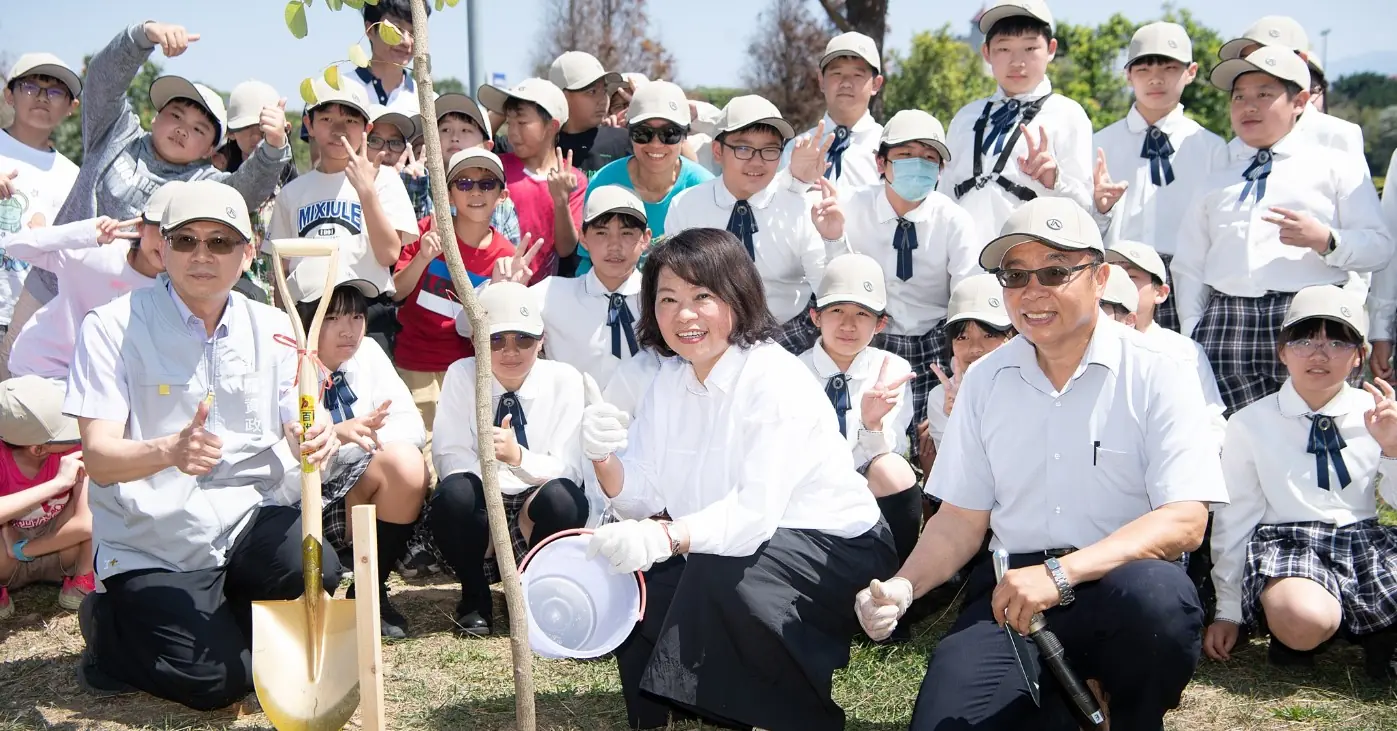 嘉市推動永續城市　北香湖植樹重現綠意
